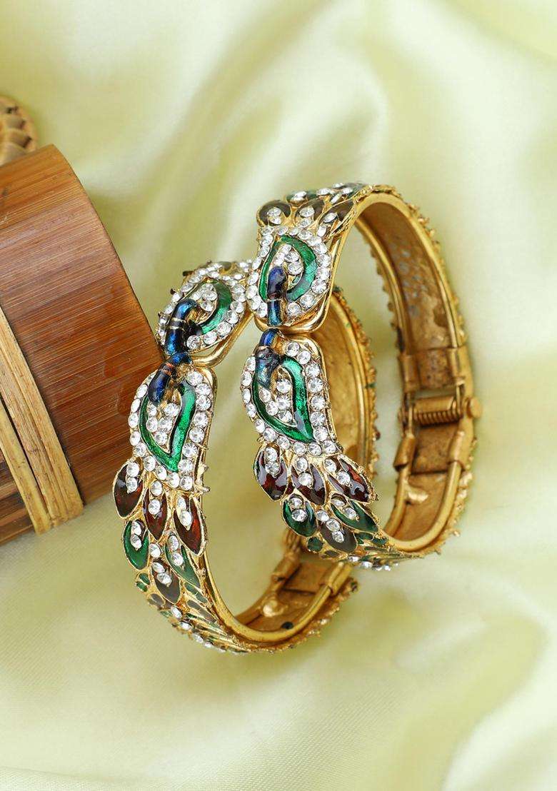 Multicolor Alloy Bracelet - Indya