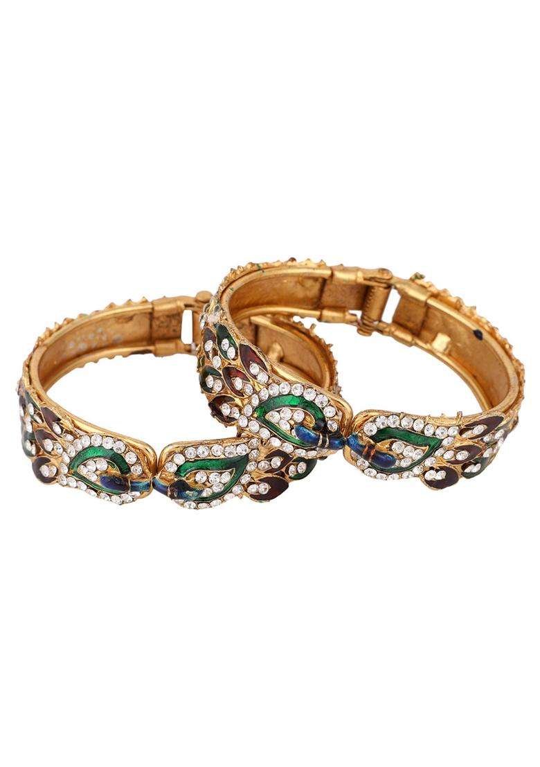 Multicolor Alloy Bracelet - Indya