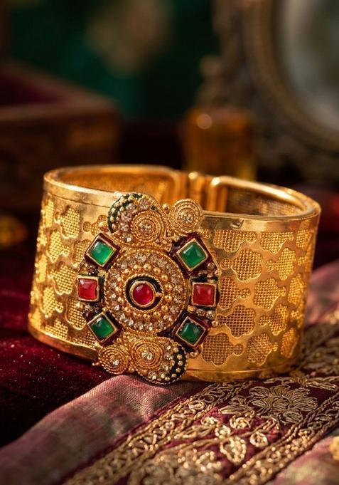 Multicolor Brass Bracelet