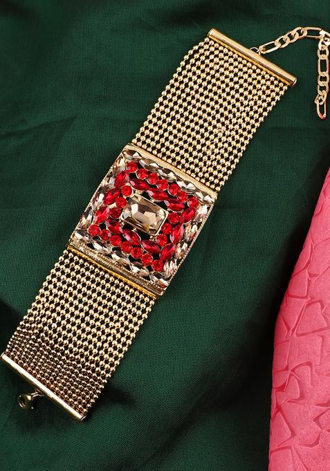 Red Brass Bracelet