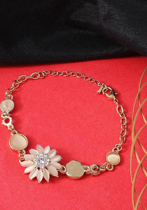 Rose Gold Brass Bracelet