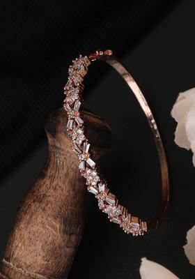Rose Gold Brass Bracelet