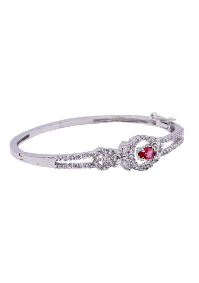 Pink Brass Bracelet - Indya