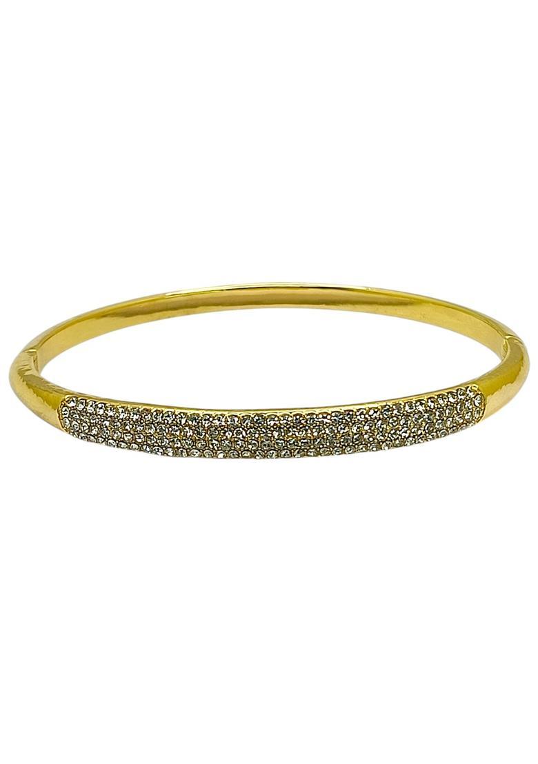 Golden Alloy Bracelet - Indya