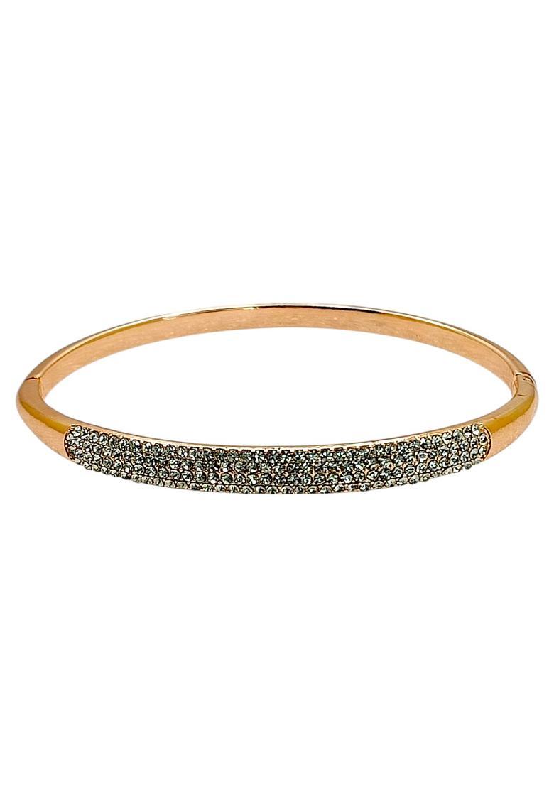 Rose Gold Alloy Bracelet - Indya