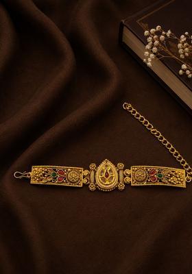 Golden Alloy Bracelet