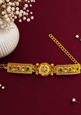 Golden Alloy Bracelet