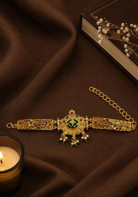 Golden Alloy Bracelet