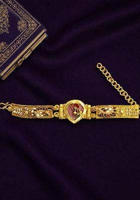 Golden Alloy Bracelet