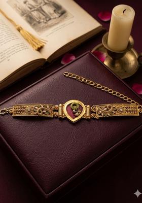 Golden Alloy Bracelet