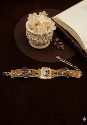 Golden Alloy Bracelet