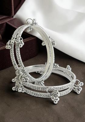 Silver Alloy Bangle