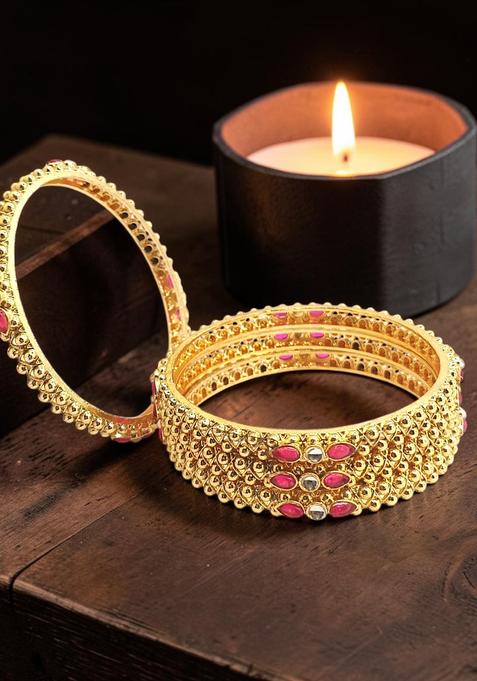 Golden Alloy Bangle