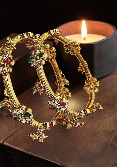 Golden Alloy Bangle