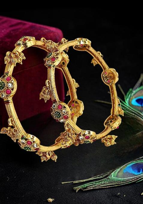Golden Alloy Bangle