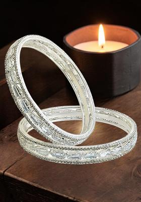 Silver Alloy Bangle
