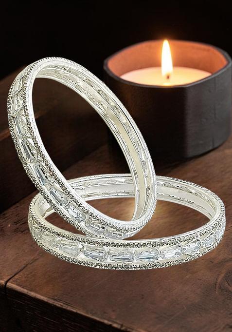 Silver Alloy Bangle