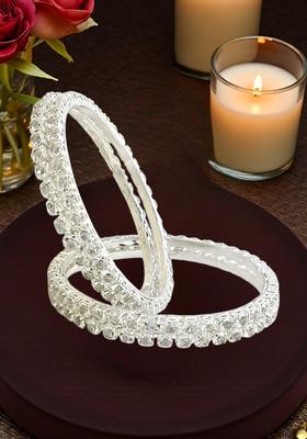 Silver Alloy Bangle