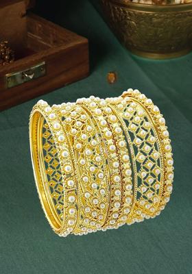 Golden Alloy Bangle