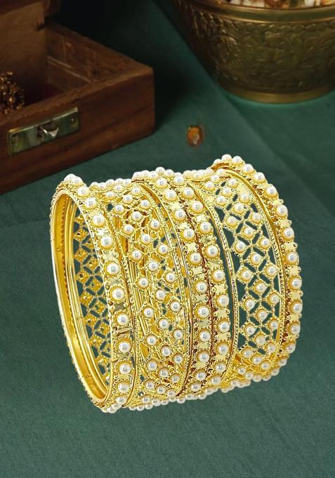 Golden Alloy Bangle