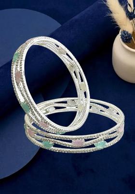 Silver Alloy Bangle
