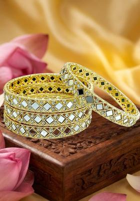 Golden Alloy Bangle