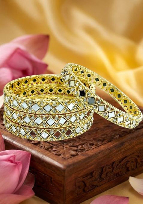 Golden Alloy Bangle