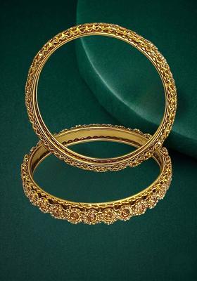 Golden Alloy Bangle