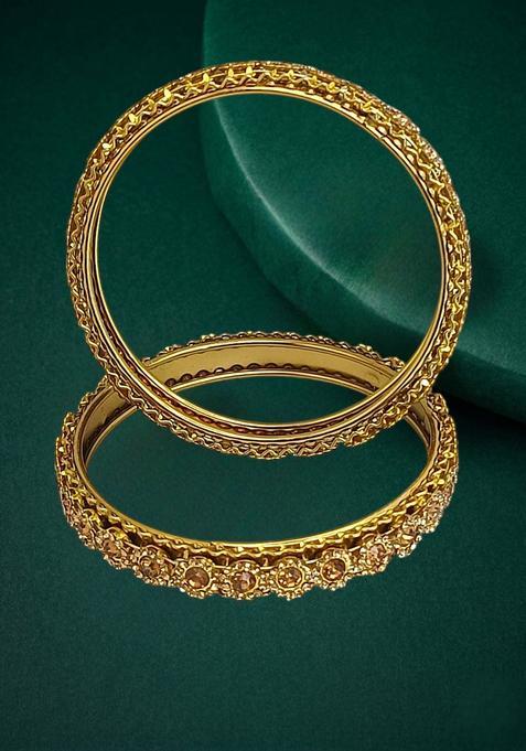 Golden Alloy Bangle