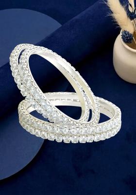 Silver Alloy Bangle