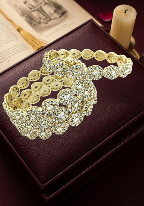 Golden Alloy Bangle