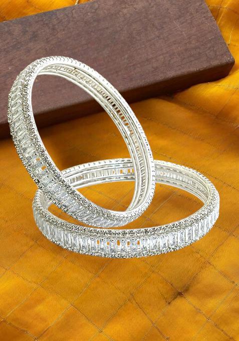 Silver Alloy Bangle