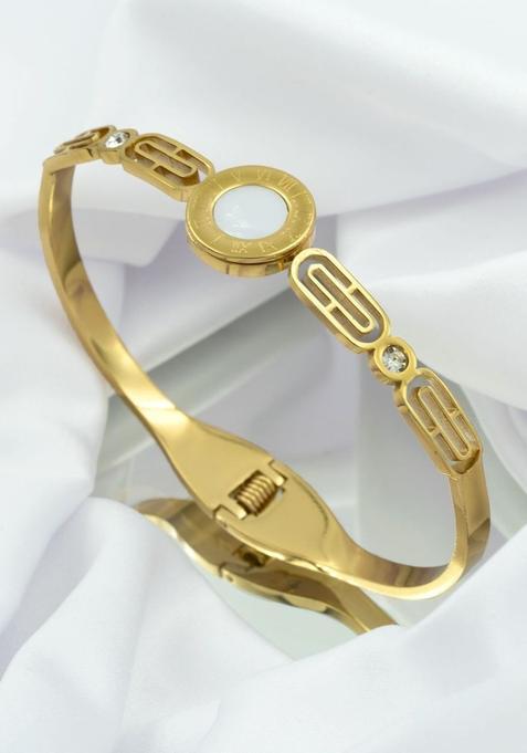 Golden Alloy Bracelet