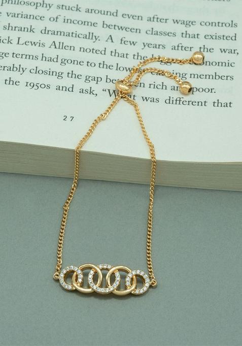 Golden Alloy Bracelet