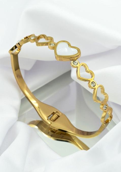 Golden Alloy Bracelet