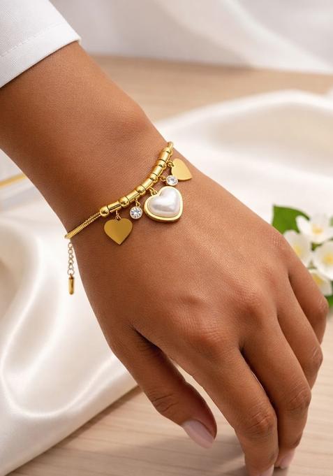 Golden Alloy Bracelet