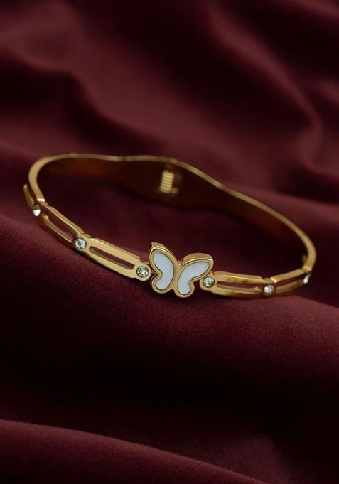 Golden Alloy Bracelet