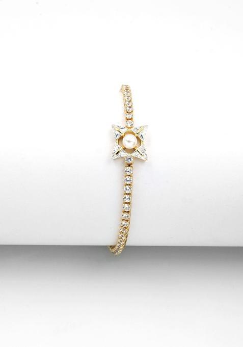 Golden Alloy Bracelet