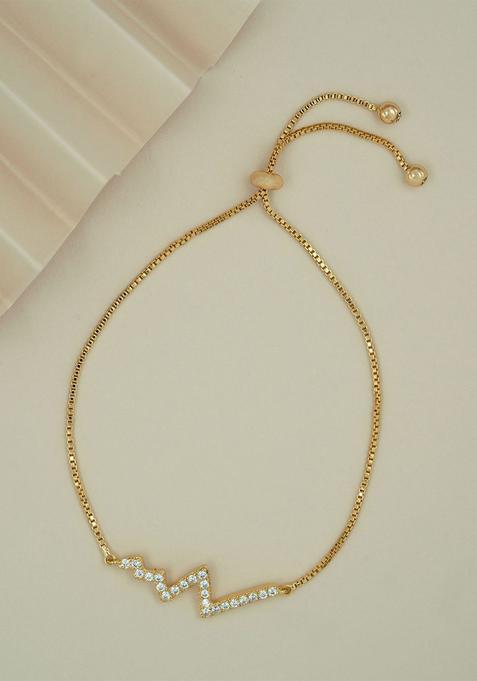 Golden Alloy Bracelet