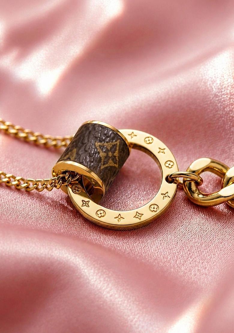 Golden Alloy Bracelet - Indya