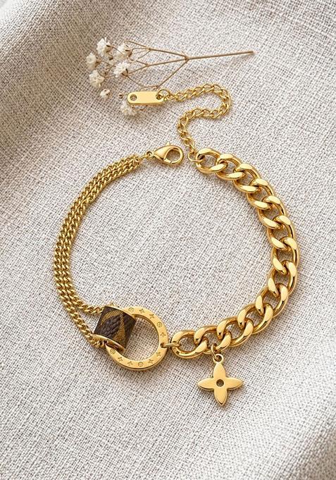 Golden Alloy Bracelet