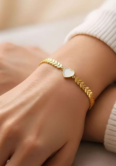 Golden Alloy Bracelet