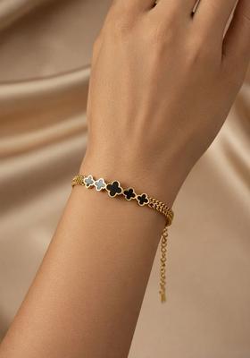 Golden Alloy Bracelet