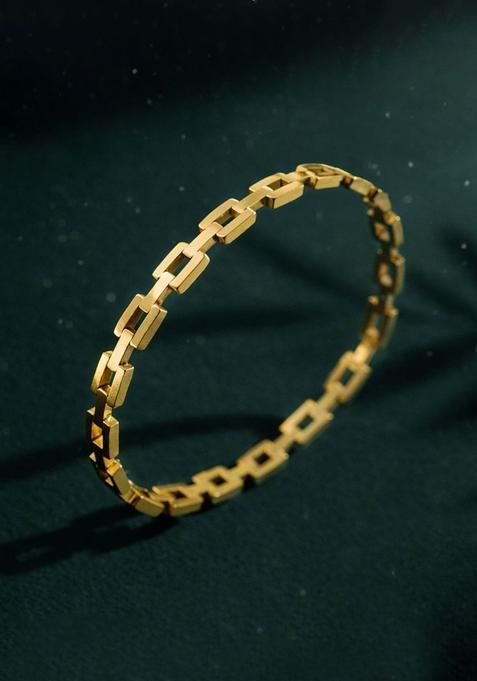 Golden Alloy Bracelet