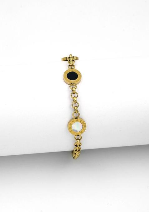 Golden Alloy Bracelet