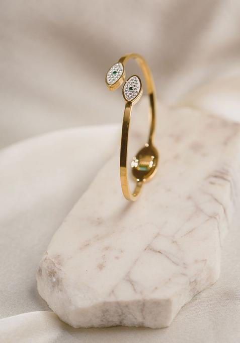 Golden Alloy Bracelet