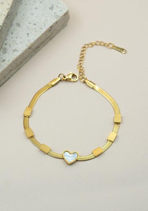 Golden Alloy Bracelet