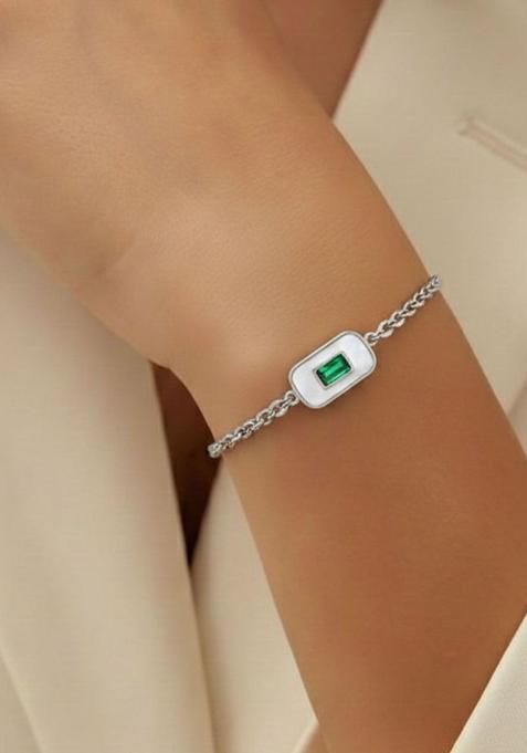Silver Alloy Bracelet
