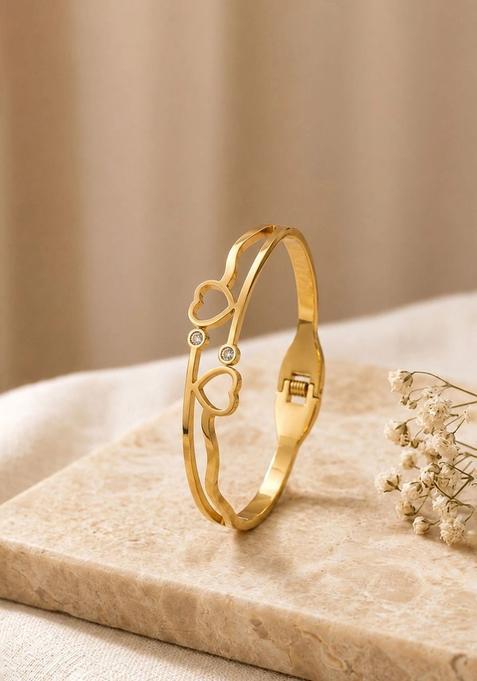 Golden Alloy Bracelet