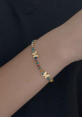 Golden Alloy Bracelet